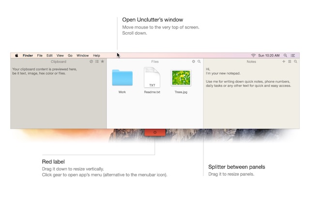 散らかるデスクトップ どこに行ったか分からないメモを整理できるか Unclutter レビュー
